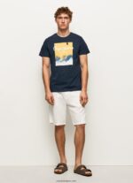 hombres playera con logo estampado Pepe Jeans 44JTZ979 dulwich - Imagen 2