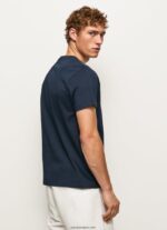 hombres playera con logo estampado Pepe Jeans 44JTZ979 dulwich - Imagen 4