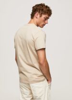 hombres playera con logo estampado Pepe Jeans 44JTZ993 malta - Imagen 4