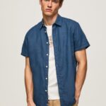 hombres playera de manga corta parker Pepe Jeans 44JTZ1055 jarman