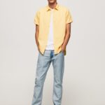 hombres playera de manga corta parker Pepe Jeans 44JTZ1057 brillar