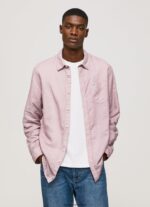 hombres playera de manga larga parker Pepe Jeans 44JTZ1051 lejía rosa