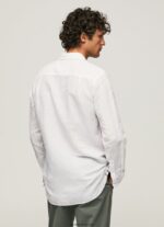 hombres playera de manga larga parker Pepe Jeans 44JTZ1073 blanco - Imagen 4