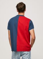hombres polo de piqué con diseño colour block Pepe Jeans 44JTZ1082 jarman - Imagen 4