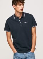 hombres polo de piqué con logo bordado Pepe Jeans 44JTZ1076 dulwich - Imagen 4
