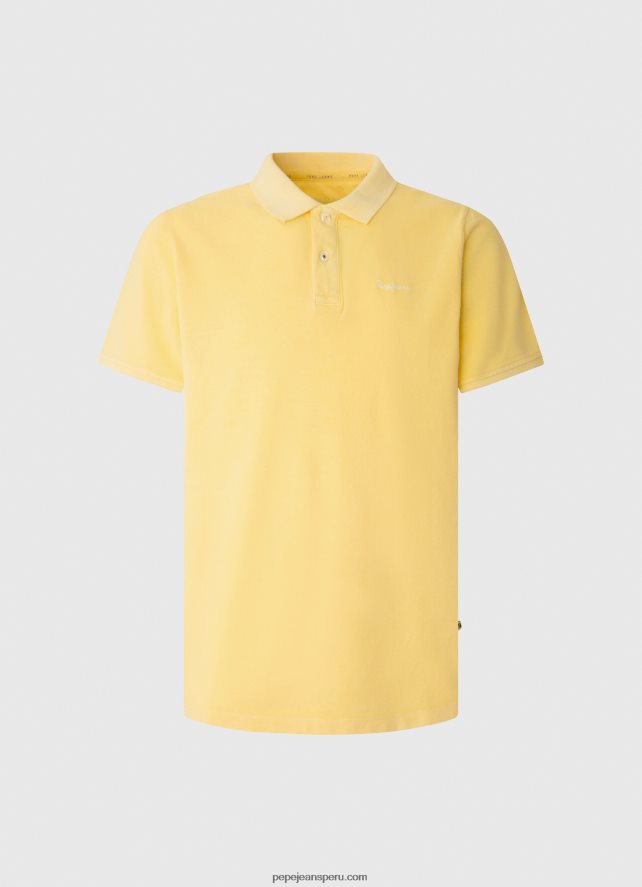 hombres polo de piqué con logo bordado Pepe Jeans 44JTZ1081 brillar - Imagen 5