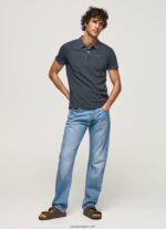 hombres polo de piqué con logo bordado Pepe Jeans 44JTZ1097 dulwich - Imagen 2