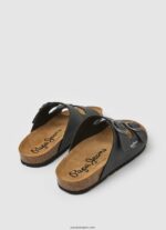 hombres sandalias anatómicas doble kansas Pepe Jeans 44JTZ1271 negro - Imagen 4