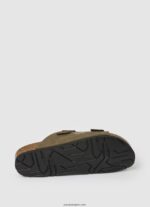 hombres sandalias de ante bio Pepe Jeans 44JTZ1278 verde caqui - Imagen 5