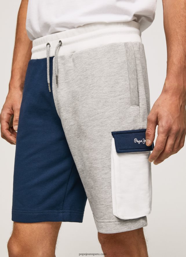 hombres shorts abel con diseño colour block Pepe Jeans 44JTZ1117 jarman - Imagen 3