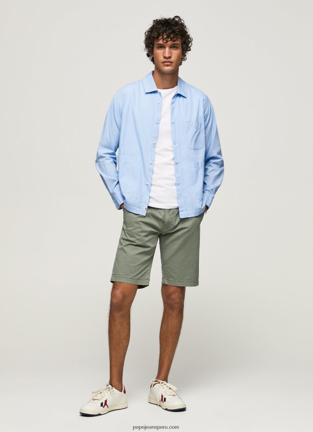 hombres_shorts_chinos_de_algodon_pepe_jeans_44jtz1135_fundicion.jpg hombres shorts chinos de algodón Pepe Jeans 44JTZ1135 fundición - Imagen 1