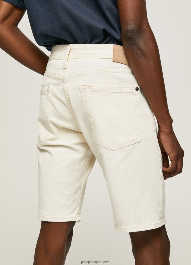 hombres shorts de mezclilla con corte tapered stanley Pepe Jeans 44JTZ822 mezclilla - Imagen 4