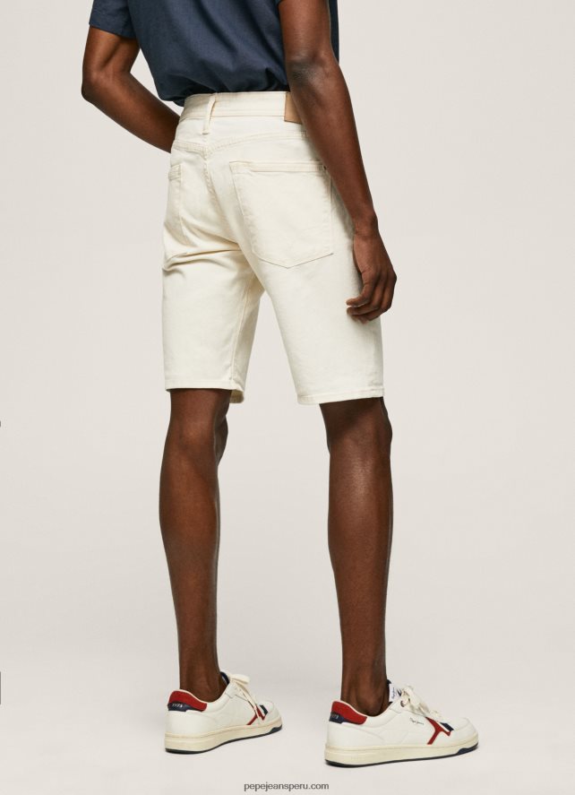 hombres shorts de mezclilla con corte tapered stanley Pepe Jeans 44JTZ822 mezclilla - Imagen 5