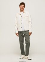 hombres sobrecamisa de mezclilla con corte holgado blake Pepe Jeans 44JTZ1037 mezclilla - Imagen 2