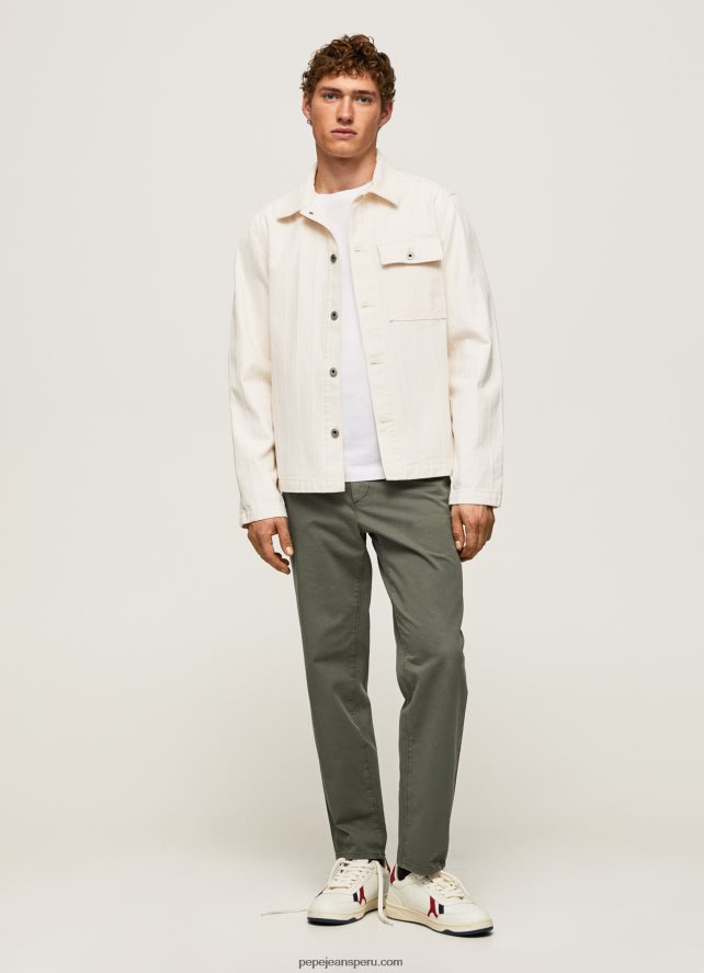 hombres sobrecamisa de mezclilla con corte holgado blake Pepe Jeans 44JTZ1037 mezclilla - Imagen 2
