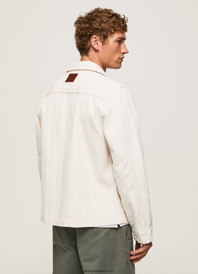 hombres sobrecamisa de mezclilla con corte holgado blake Pepe Jeans 44JTZ1037 mezclilla - Imagen 4