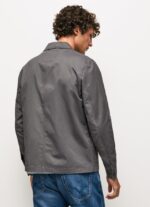 hombres sobrecamisa de sarga con corte holgado Pepe Jeans 44JTZ1047 negro lavado - Imagen 4