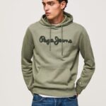 hombres sudadera con capucha de algodón Pepe Jeans 44JTZ878 fundición