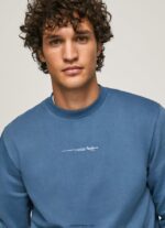 hombres sudadera con logo estampado Pepe Jeans 44JTZ907 jarman - Imagen 3