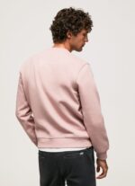 hombres suéter con logo bordado Pepe Jeans 44JTZ882 lejía rosa - Imagen 4
