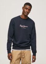 hombres suéter con logo estampado Pepe Jeans 44JTZ884 dulwich