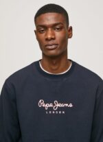 hombres suéter con logo estampado Pepe Jeans 44JTZ884 dulwich - Imagen 3
