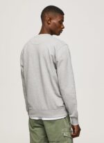 hombres suéter con logo estampado Pepe Jeans 44JTZ895 gris marga - Imagen 4