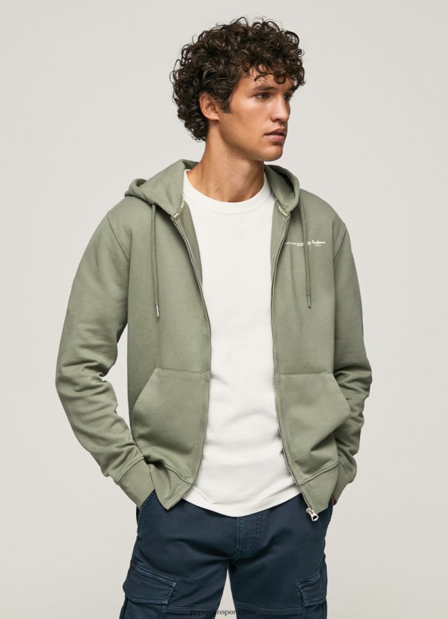 hombres_sueter_con_logo_y_cremallera_pepe_jeans_44jtz912_fundicion.jpg hombres suéter con logo y cremallera Pepe Jeans 44JTZ912 fundición - Imagen 1