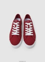 hombres tenis básicos kenton road Pepe Jeans 44JTZ1211 rojo oscuro - Imagen 2