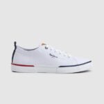 hombres tenis básicos kenton smart Pepe Jeans 44JTZ1244 blanco