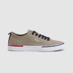 hombres tenis básicos kenton smart Pepe Jeans 44JTZ1245 camello