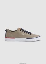 hombres tenis básicos kenton smart Pepe Jeans 44JTZ1245 camello