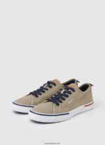 hombres tenis básicos kenton smart Pepe Jeans 44JTZ1245 camello - Imagen 3