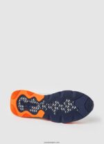 hombres tenis brit pro neon combinados Pepe Jeans 44JTZ1221 blanco - Imagen 5