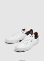 hombres tenis combinados kenton court Pepe Jeans 44JTZ1238 blanco - Imagen 2