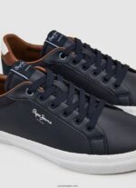 hombres tenis combinados kenton court Pepe Jeans 44JTZ1243 Armada - Imagen 5