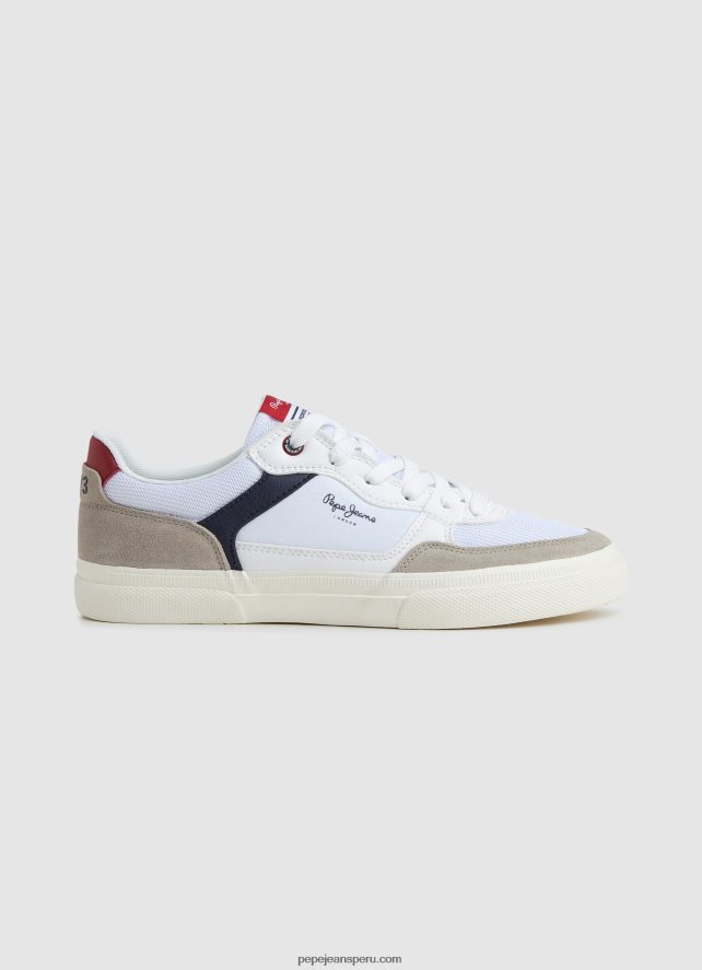 hombres_tenis_combinados_kenton_master_pepe_jeans_44jtz1177_blanco.jpg hombres tenis combinados kenton master Pepe Jeans 44JTZ1177 blanco - Imagen 1