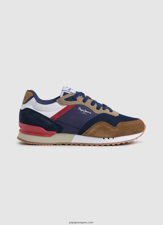 hombres_tenis_combinados_london_one_pepe_jeans_44jtz1168_broncearse.jpg hombres tenis combinados london one Pepe Jeans 44JTZ1168 broncearse - Imagen 1