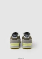 hombres tenis combinados london one Pepe Jeans 44JTZ1223 verde caqui - Imagen 4