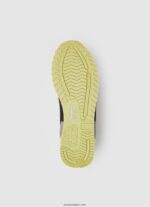 hombres tenis combinados london one Pepe Jeans 44JTZ1223 verde caqui - Imagen 5