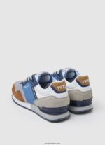 hombres tenis combinados london one Pepe Jeans 44JTZ1224 océano - Imagen 4