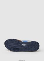 hombres tenis combinados london one Pepe Jeans 44JTZ1224 océano - Imagen 5