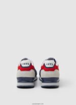 hombres tenis combinados london one Pepe Jeans 44JTZ1225 Armada - Imagen 4