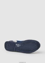 hombres tenis combinados london one Pepe Jeans 44JTZ1225 Armada - Imagen 5