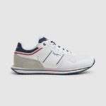 hombres tenis combinados tour club Pepe Jeans 44JTZ1178 blanco