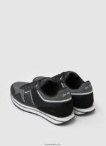 hombres tenis combinados tour club Pepe Jeans 44JTZ1197 negro - Imagen 4