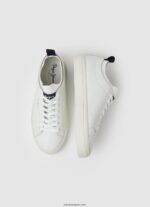 hombres tenis estilo calcetín Yogi Pepe Jeans 44JTZ1190 blanco - Imagen 2