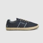 hombres tenis turisticos con entresuela de yute Pepe Jeans 44JTZ1252 Armada