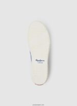 hombres tenis vulcanizados con bandera allen Pepe Jeans 44JTZ1204 índigo - Imagen 5