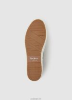 hombres tenis vulcanizados con bandera allen Pepe Jeans 44JTZ1205 oliva militar - Imagen 5